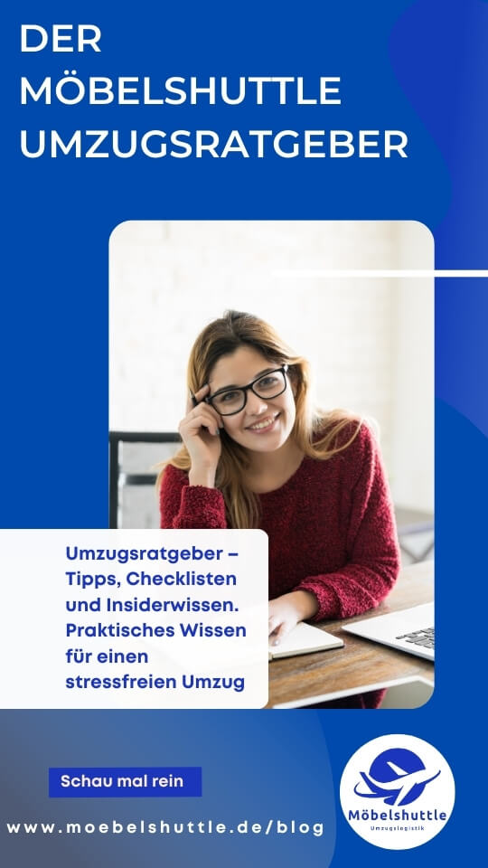 Umzugsratgeber von Möbelshuttle mit Tipps und Checklisten