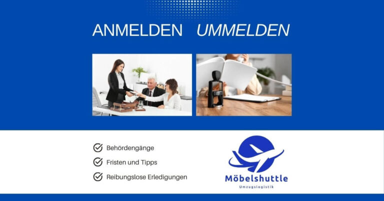 Anmeldung & Ummeldung nach dem Umzug